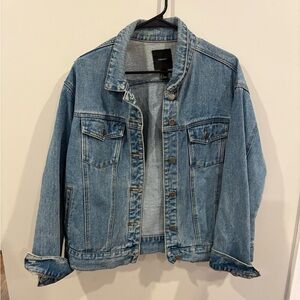 Forever 21 Patchwork Jean Jacket